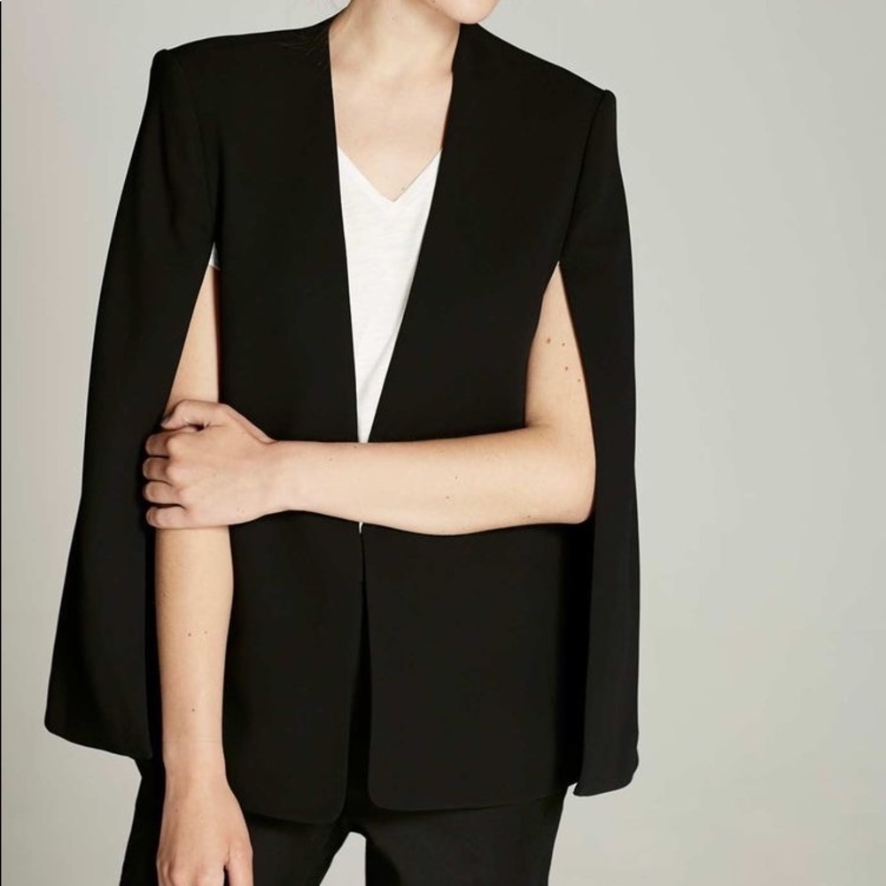 Black Cape Blazer